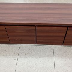 ★ジモティ割あり★ 末次家具工芸 テーブル収納BOX付 ブラウン...