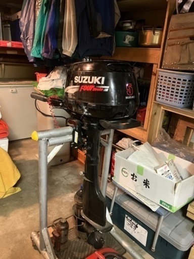船外機　スズキ4スト5馬力 Ｌ足