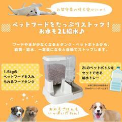 ペット用自動給餌器　アイリスオーヤマの画像