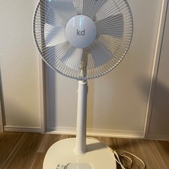 おしゃれな扇風機の画像