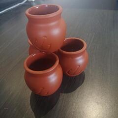 小瓶✨陶器 ４つの画像