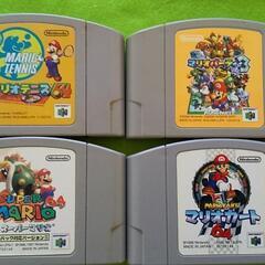 レトロゲーム☆64☆マリオシリーズ ソフト☆4本セット☆動作品