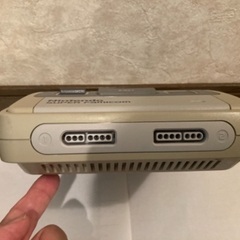 スーパーファミコン　本体のみジャンク扱いの画像
