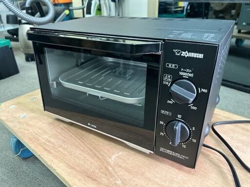 極美品　2022年製　象印　オーブントースター　こんがり倶楽部　EQ-AH22型