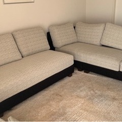 コーナーソファー（布張り）•L字型ソファー【MARUICHI SELLING / マルイチセーリング】の画像