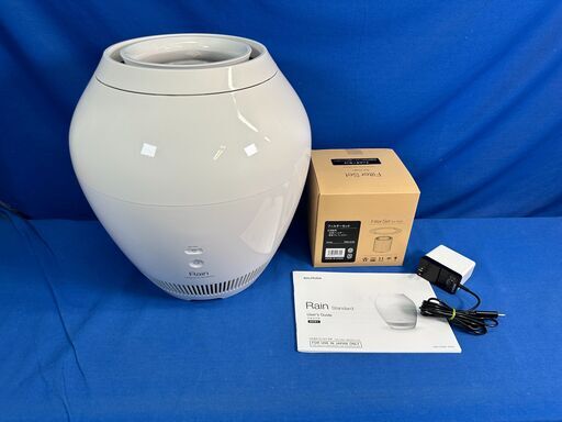 【動作保証あり】BALMUDA Rain Standard 2021年 ERN-1100SD 気化式 加湿器 ②【管理KRK859】