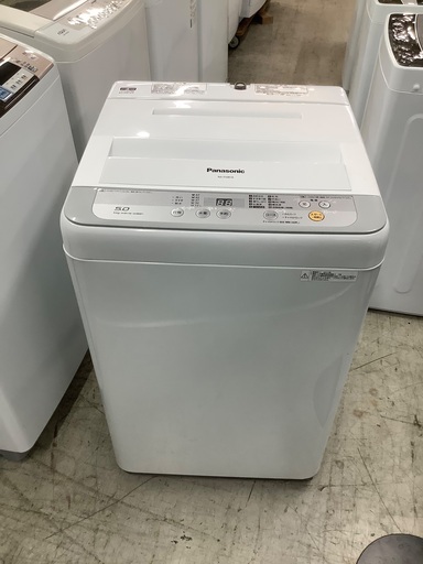 安心の6ヶ月保証付き！！ Panasonic　5.0kg全自動洗濯機　NA-F50B10  2017年製