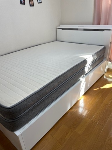 家具 ベッド セミダブルベット