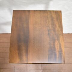 【ヤ取終了5/8】≪yt940ジ≫ 木製3段ラック 幅34cm 奥行36cm 高さ81.5cm 日本製 電話台/花台/シェルフ/サイドテーブル/レトロ/インテリア 50501-03の画像