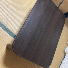 テーブル折り畳み