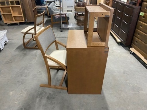 カリモク家具　コンパクト学習机＆デスクチェア