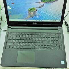インボイス対応、代引き発送可！　　i3、新品SSD256GB、メモリ4GB、windows11、　DELL製ノートパソコン　Inspiron　ｶﾒﾗ、Bluetooth、ACアダプター付属、