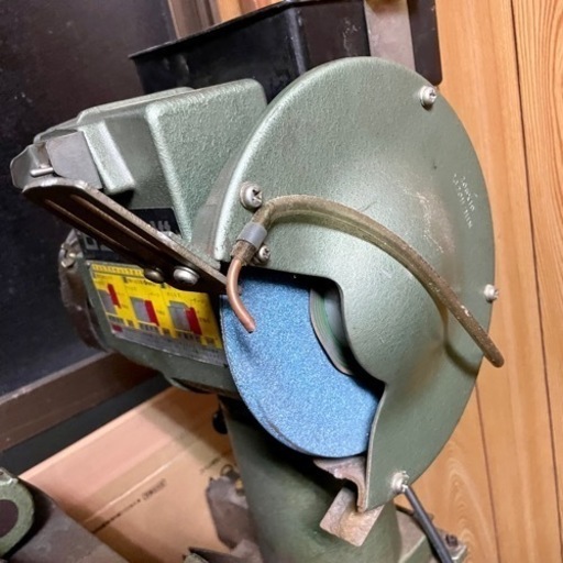 簡易動作確認済【日立工機】研磨機 450mm UA-150 現状品渡し