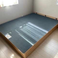 ニトリのベッドフレーム(セミダブル)  ※引き渡し予定者が決まり...