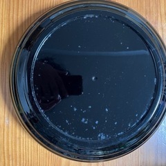 山中塗内朱盛り鉢　未使用品の画像