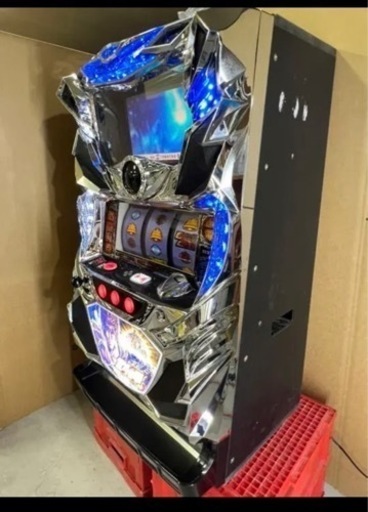 パチスロ実機  北斗の拳2017  新伝説創造 コイン不要機付  家庭用スロット