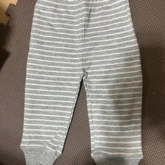 【美品】⑨9M【70cm】 コットン100パンツ