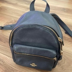 美品　coach ミニリュック