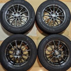 日産ノートなど　４本 タイヤホイール ミシュラン  X-ICE3...