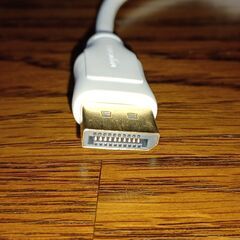 【新品未使用品】★DVIケーブルーDisplayPort （白）の画像