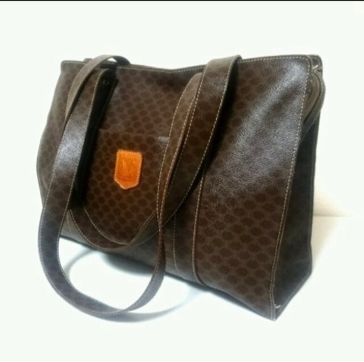 【今週中のお取引のみ値引き】セリーヌ 定番 マカダム柄 ヴィンテージ  ショルダーバッグ