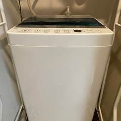 決まりました　美品⭐︎説明書付　洗濯機5.5キロ　Haier ハイアールの画像