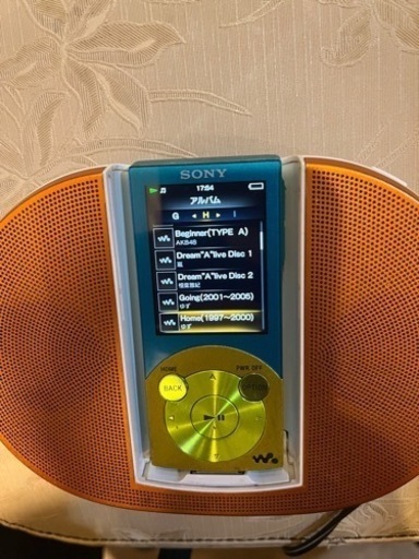 ソニーSONYウークマンとスピーカーセット動作品