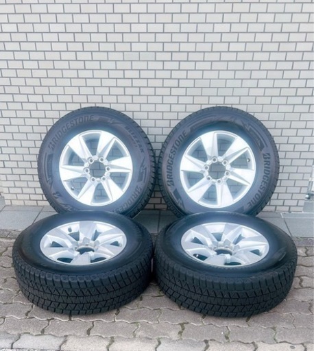 美品トヨタ150系 ランドクルーザー プラド 純正 後期 17インチタイヤ,ホイール