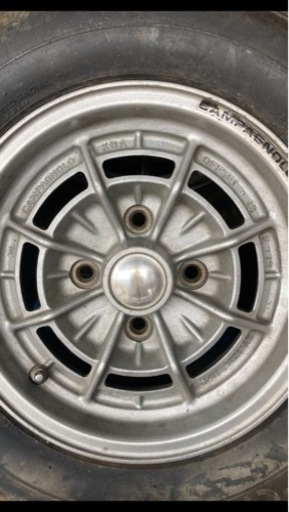 旧車カンパニョ-ロ、R32純正ホイール
