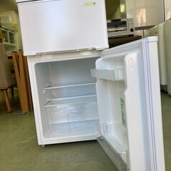 【リサイクルショップ　ピカソ　小松原】YAMADASELECT HerbRelax ヤマダ電機オリジナル 90L 直冷式 2ドア冷蔵庫 2016年製 YRZ-C09B1★3868★の画像