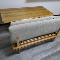 【受付終了】ダイニングテーブルセット ベンチイス