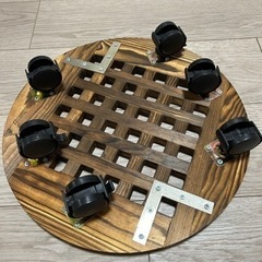【美品】植木鉢スタンド 鉢置き キャスター付きの画像