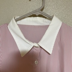 【取りに来ていただける方限定】ストライプ シャツ ブラウスの画像