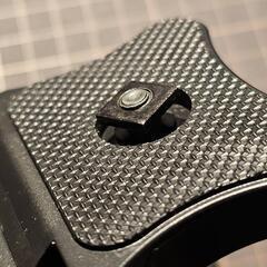 モニターホルダー ベース 車種汎用用品 マウント 吸盤ホルダー用 単品  ブラックの画像
