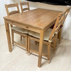 IKEA ダイニングテーブル＆イス