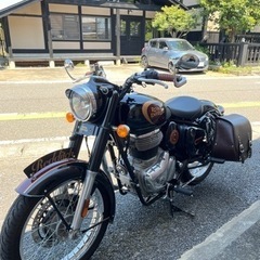 クラシック350（2022）ハルシオンブラック美車　最終値下げの画像