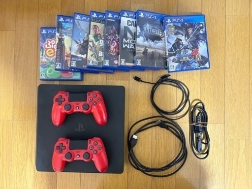 プレステ4 500GB ソフト8本セット