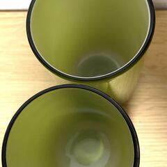 【百貨店で約３万３千円で入手した超美品】ペアビアグラスの画像