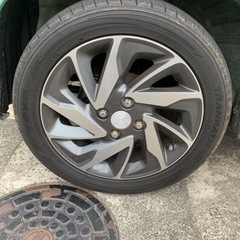 SUZUKI　スペーシア純正　15インチ　4.5J+45　4H-100　中古