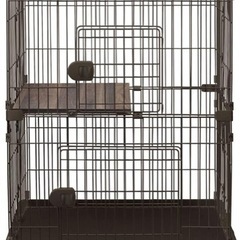 猫用ケージ　2段　美品の画像