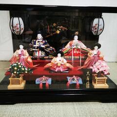 雛飾り(ガラスケース入り)お譲りします