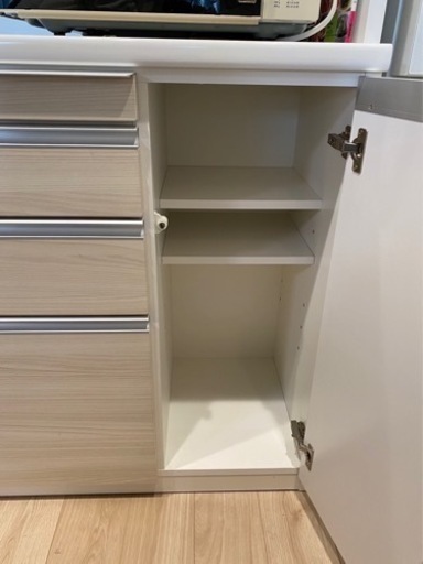 【美品】松田家具・食器棚・キッチンボード・木目調