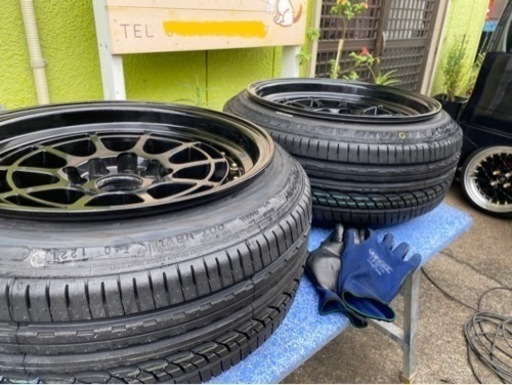 15インチ  8j+20 新品タイヤ組んだばかり