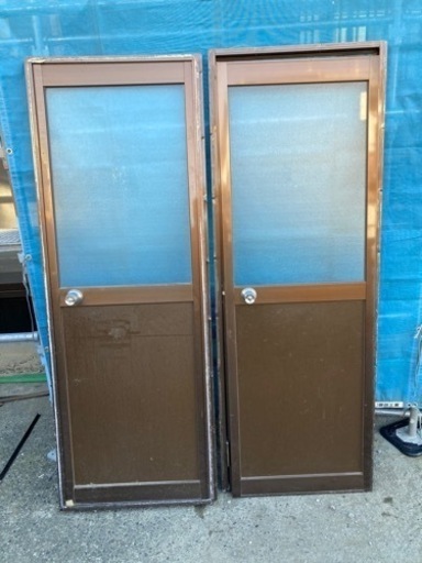 アルミサッシドアー　2枚