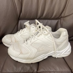 通学靴（中古）23.5  足幅3E  MOONSTAR  中学生の画像