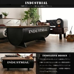 オシャレ☆テーブル☆大量量収納可能☆斬新デザイン！の画像