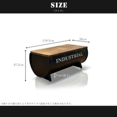 オシャレ☆テーブル☆大量量収納可能☆斬新デザイン！の画像
