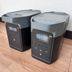 ECOFLOWポータブル電源「DELTA2&拡張バッテリー」セット