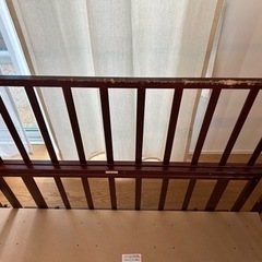 【決まりました】ベビーベッド　中古品の画像