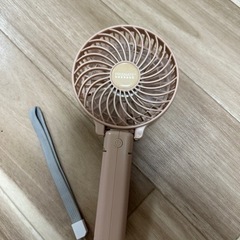 【決まりました！】ハンディ扇風機☀️